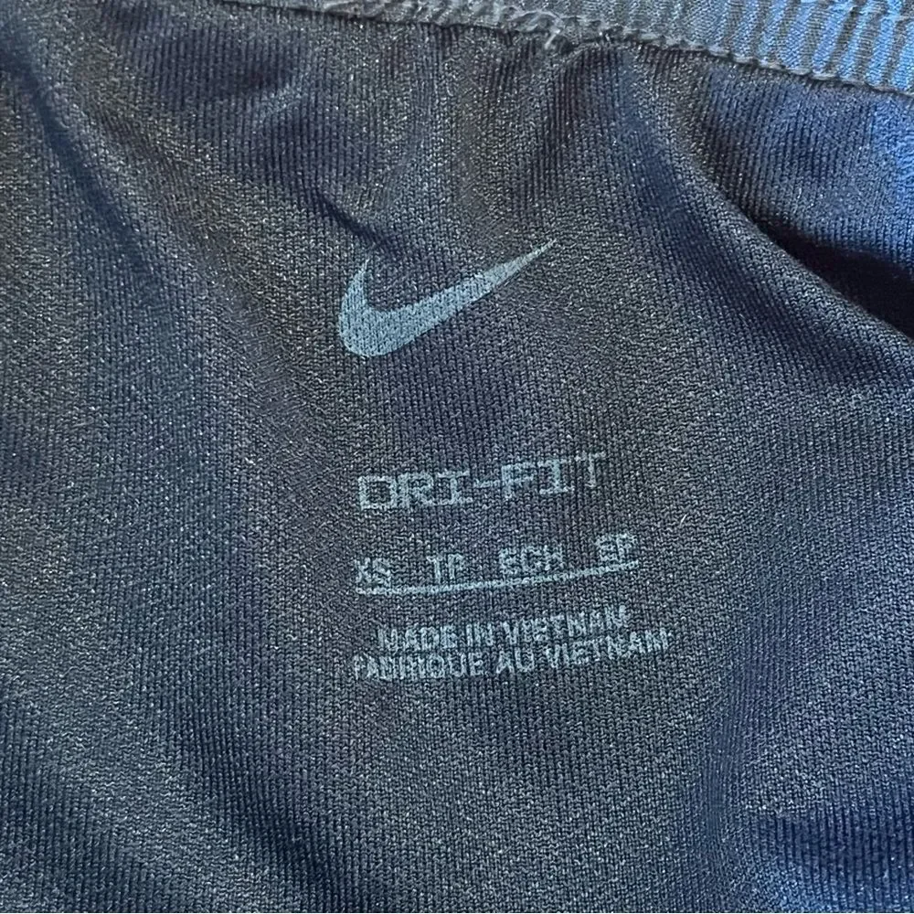 Nike DRI-FIT Thunder Grey & Black 3” Running Shorts Size XS